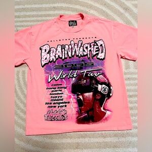 Men’s Small Brain Washed Hellstar Tee👚